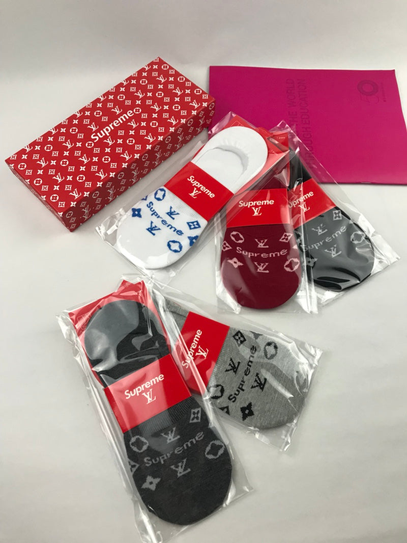 Louis Vuitton Boxed Red Small White Monogram Boxer Briefs, image 3