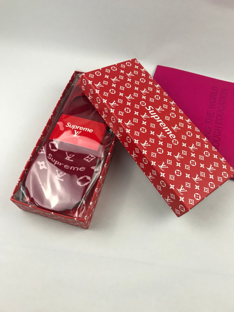 Louis Vuitton Boxed Red Small White Monogram Boxer Briefs, image 1