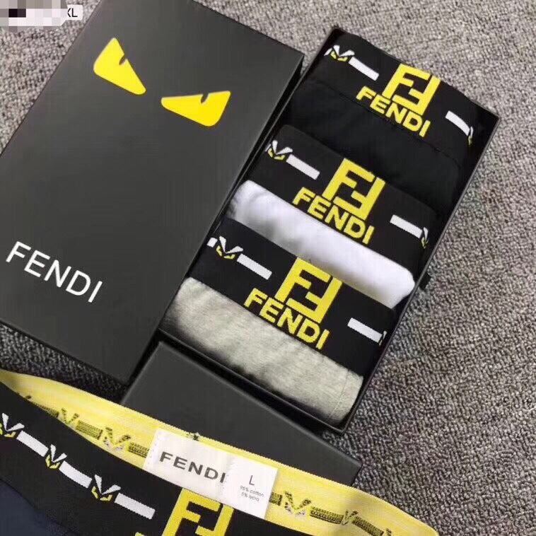 Fendi Black White Grey Yellow Eye Mix Ankle Socks, image 2