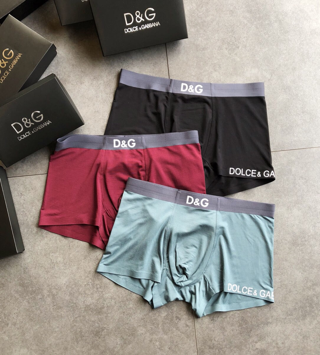 Dolce & Gabbana Bold Lettered Band Boxer Briefs, gallery image 2