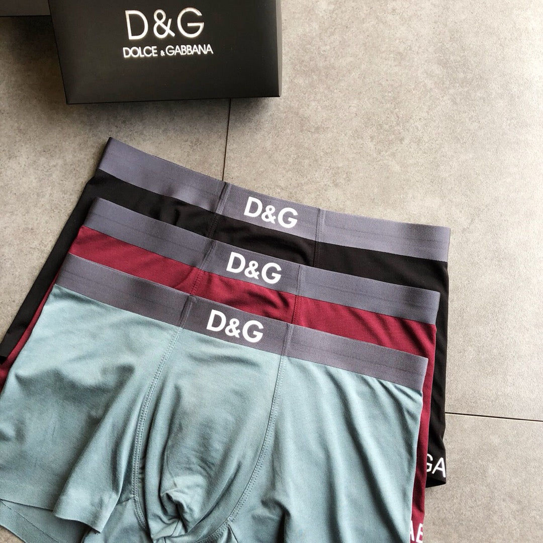 Dolce & Gabbana Bold Lettered Band Boxer Briefs, gallery image 3