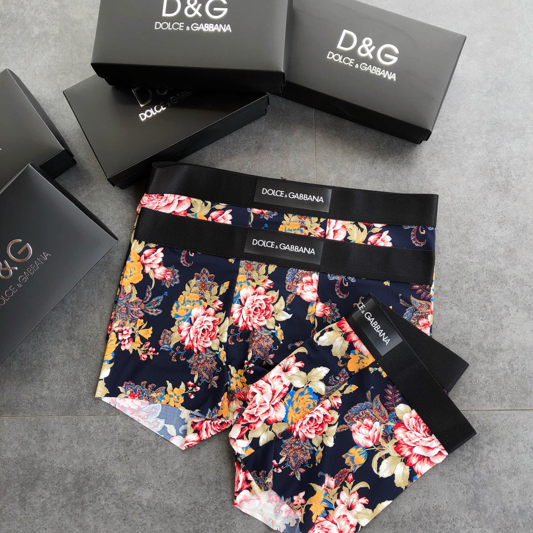 Dolce & Gabbana Illustrated Wordmark Boxer Briefs, gallery image 2