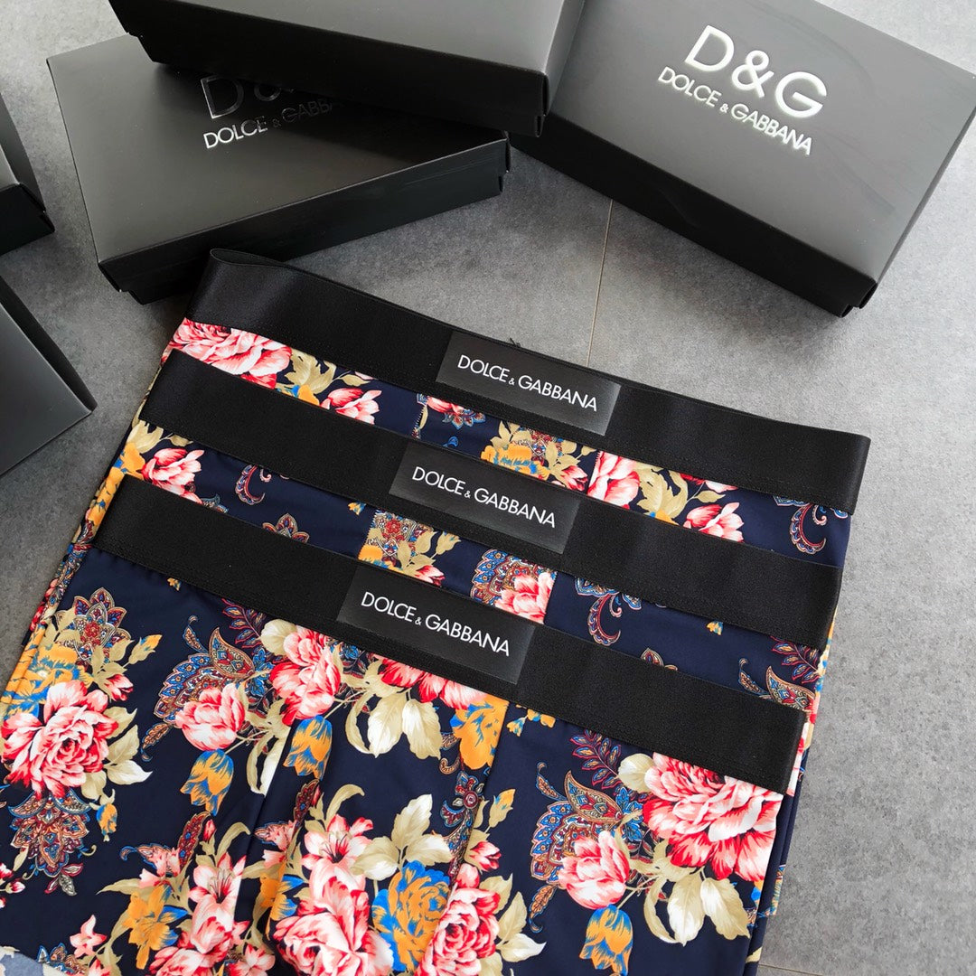 Dolce & Gabbana Illustrated Wordmark Boxer Briefs, gallery image 4
