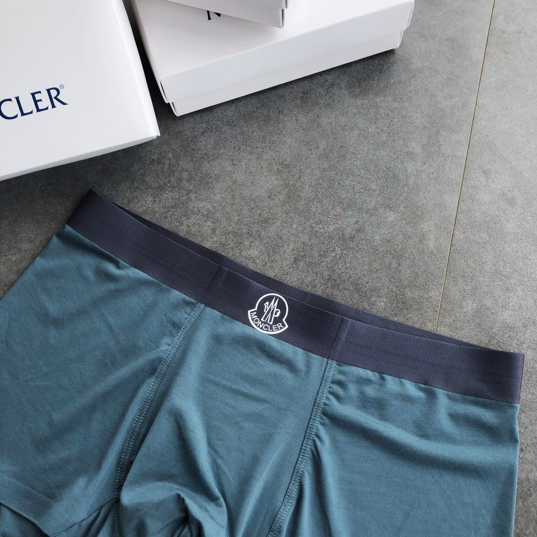 Moncler Round Emblem Boxed Boxer Briefs, Box of 3, gallery image 8