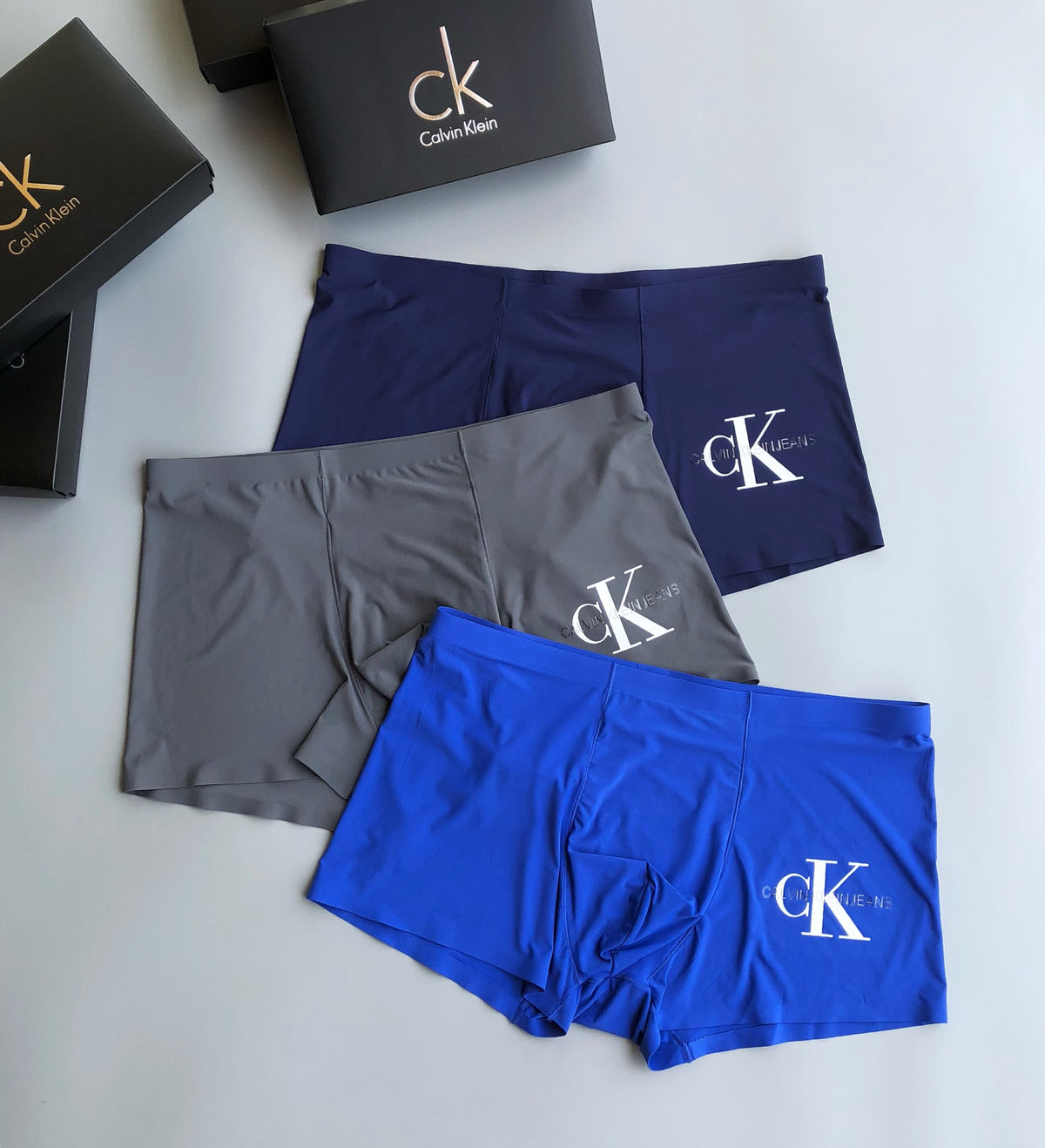 Calvin Klein Bright Multicolour Folded Monograms Boxer Briefs, image 3