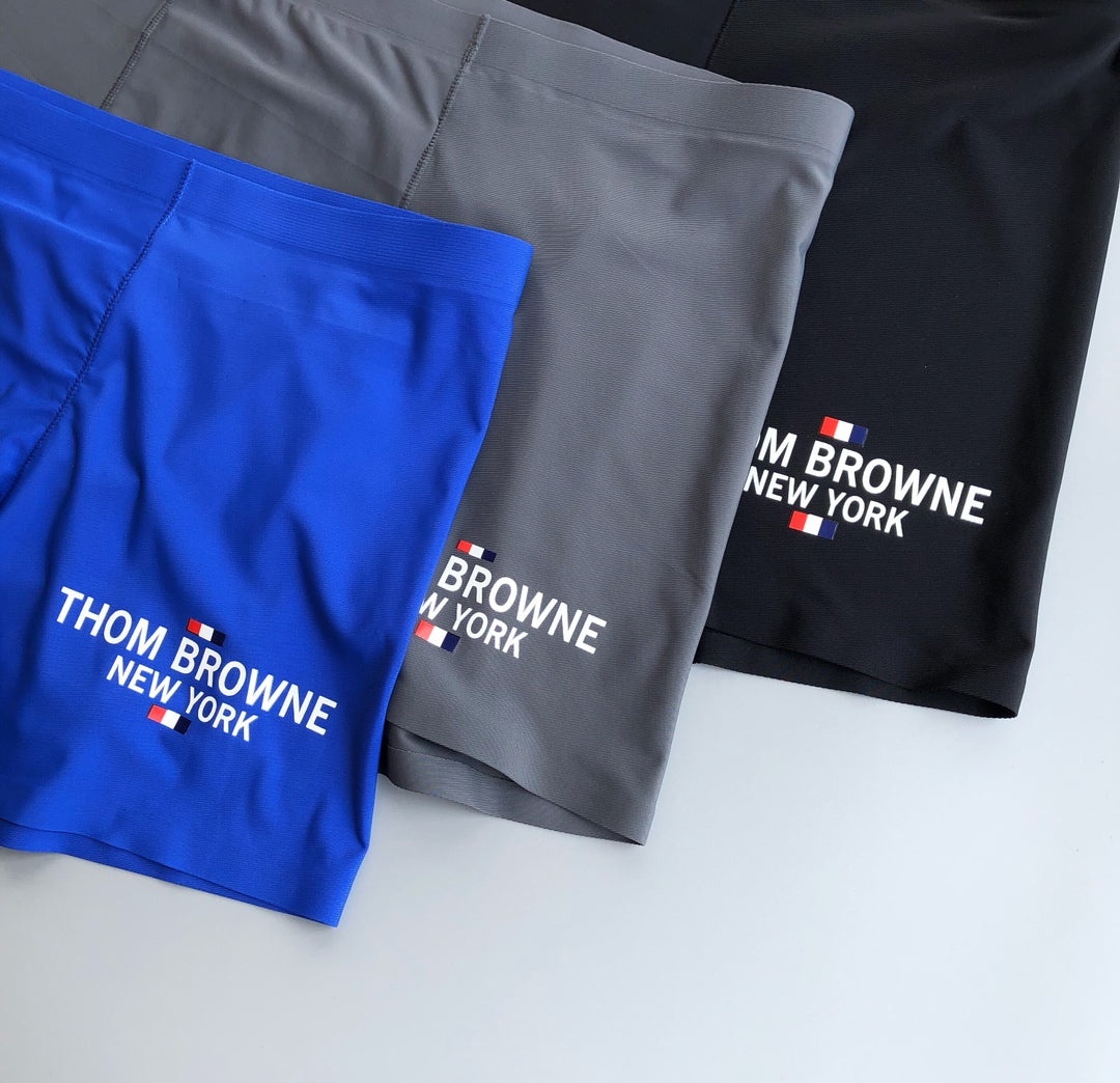 Thom Browne Small Wordmark Colour-Mix Boxer Briefs, gallery image 12