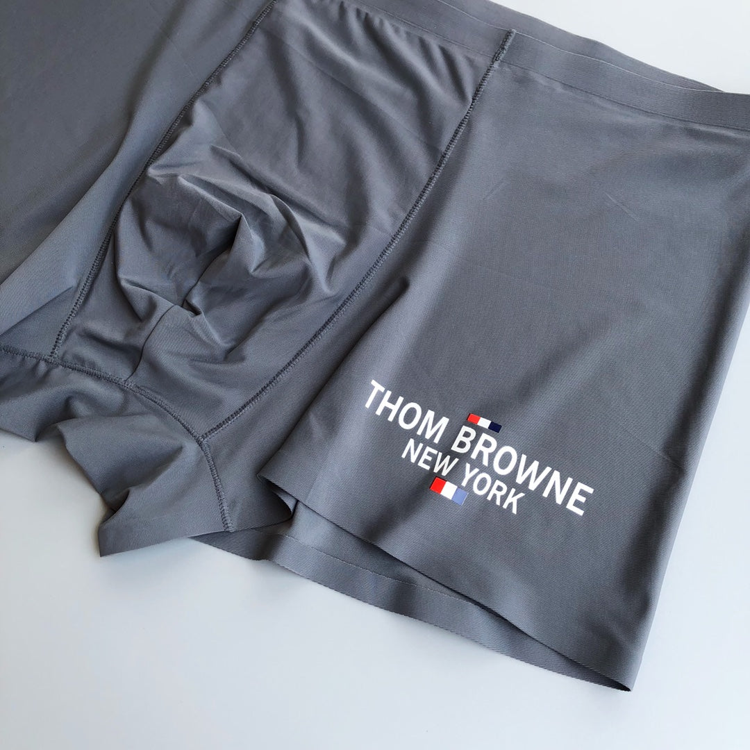 Thom Browne Small Wordmark Colour-Mix Boxer Briefs, gallery image 16