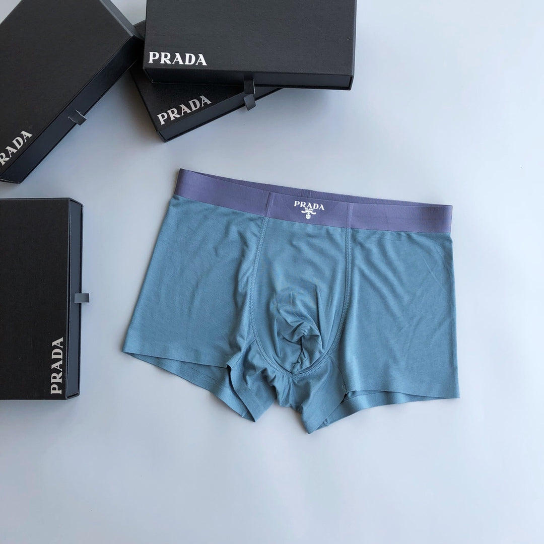 Prada Boxed Colourful Repeated Small Birds Boxer Briefs, image 6