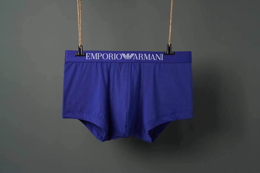 Emporio Armani Orange Black White Flat Lay Boxer Briefs, image 3