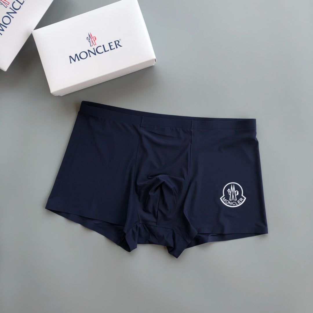 Moncler Navy Red Crest Boxer Briefs, Box of 3, gallery image 6