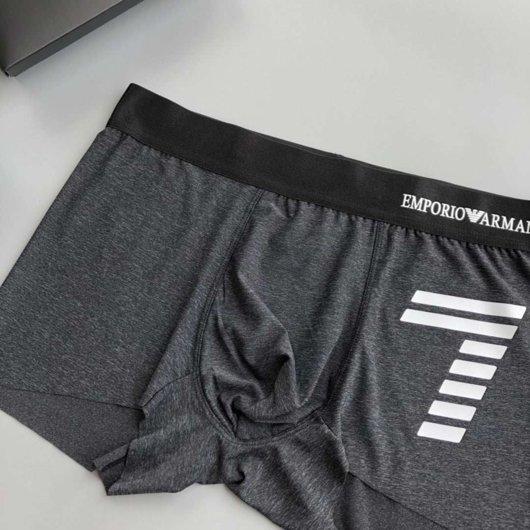 Emporio Armani Muted Bold Diagonal Wing Boxer Briefs, image 9