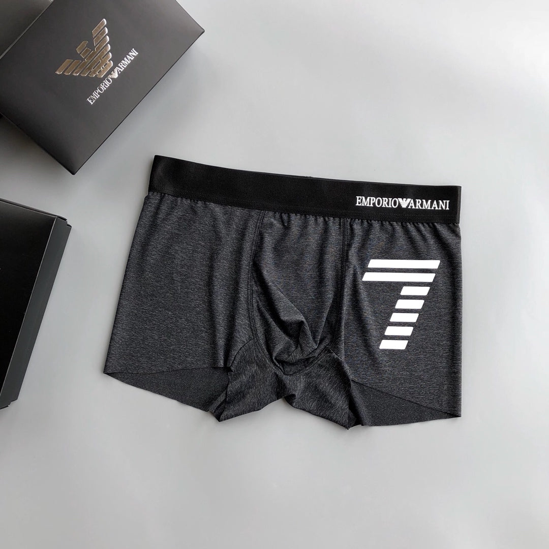 Emporio Armani Muted Bold Diagonal Wing Boxer Briefs, image 5