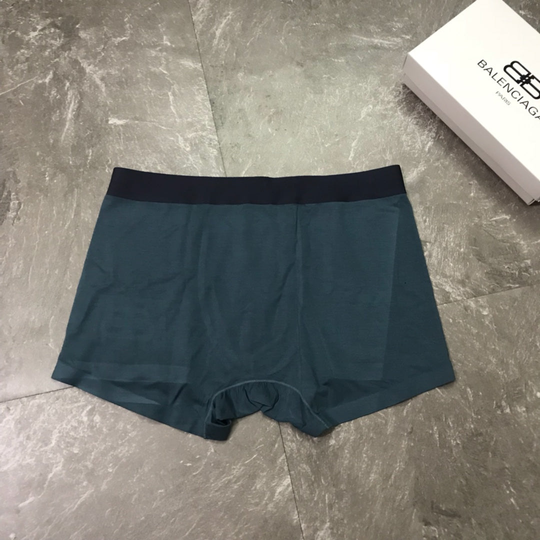 Balenciaga Teal Red Black Small BB Motif Boxer Briefs, image 8