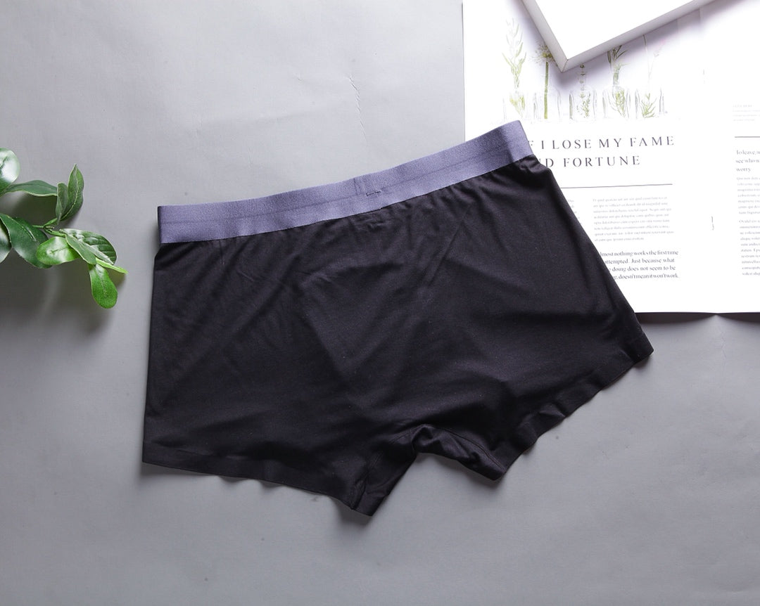 Chrome Hearts White Grey Purple Plain Contrast Waist Boxer Briefs, image 5