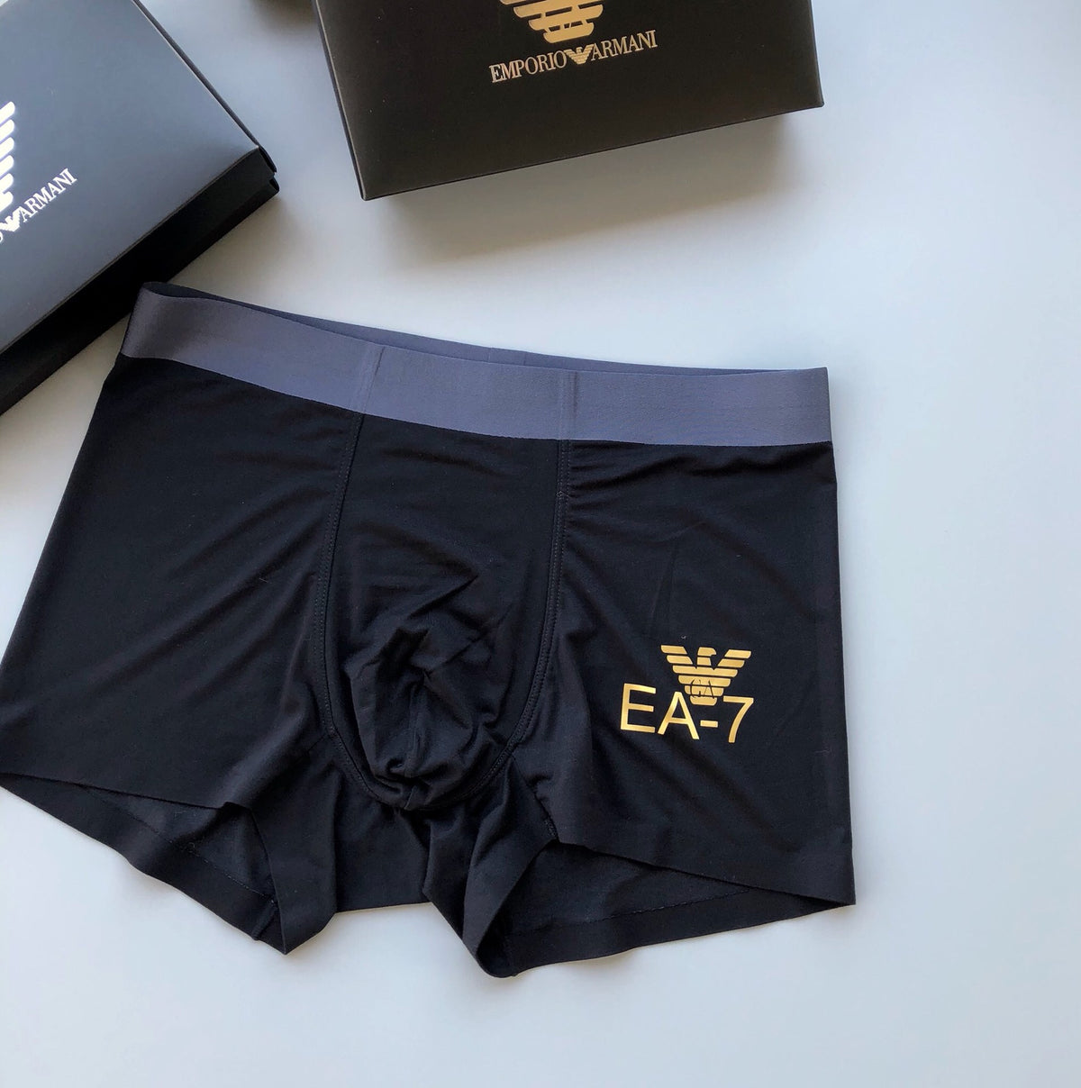 Armani EA7 Eagle Emblem Boxer Briefs, Box of 3, gallery image 5