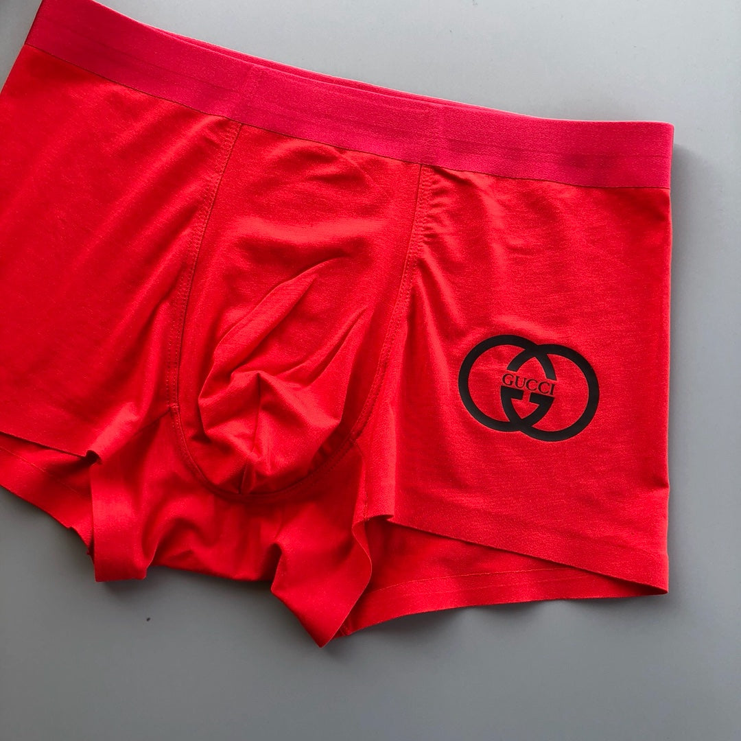 Gucci Red Allover Large Circle Motifs Boxer Briefs, image 9