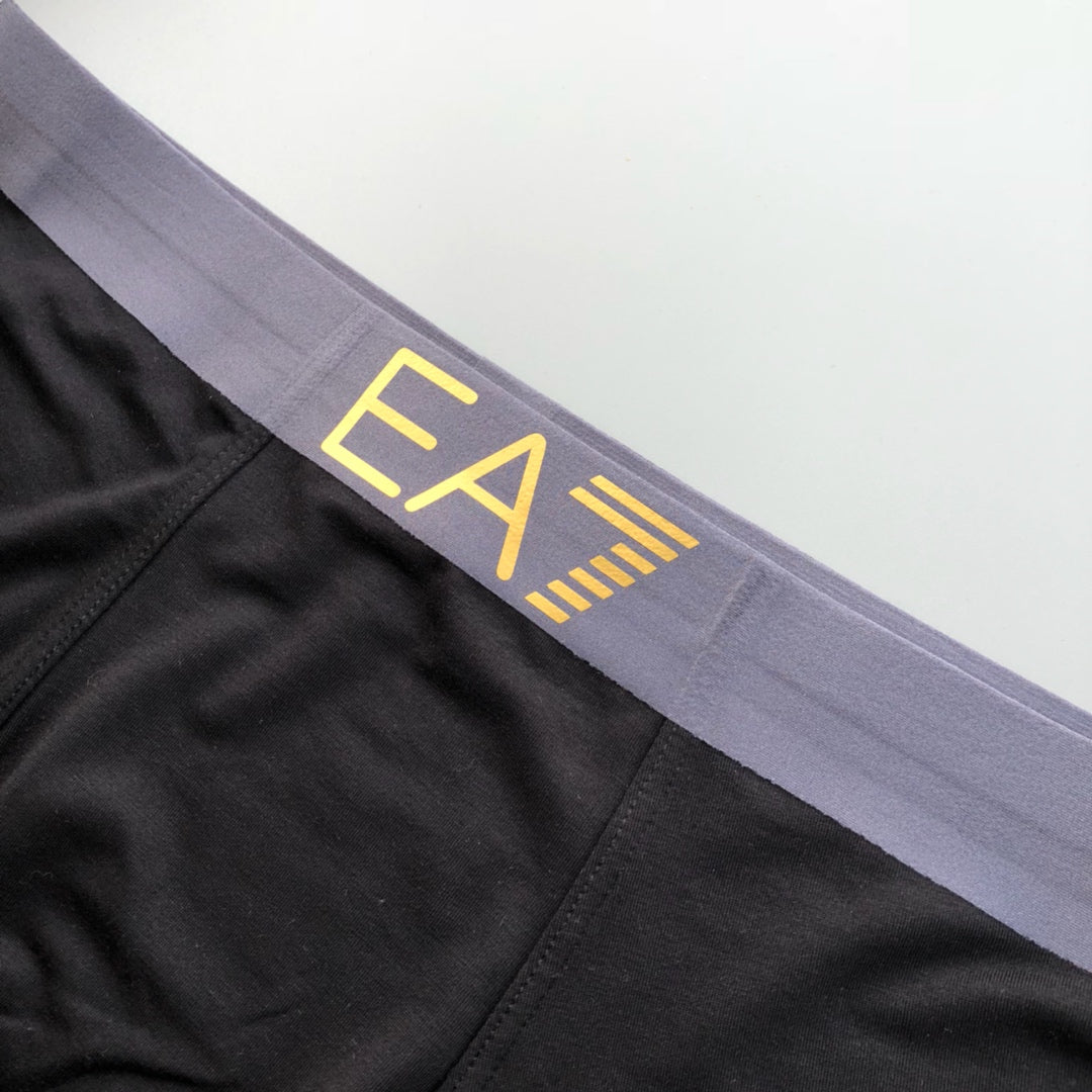 Emporio Armani Grey Boxed Letter Panels Boxer Briefs, image 8