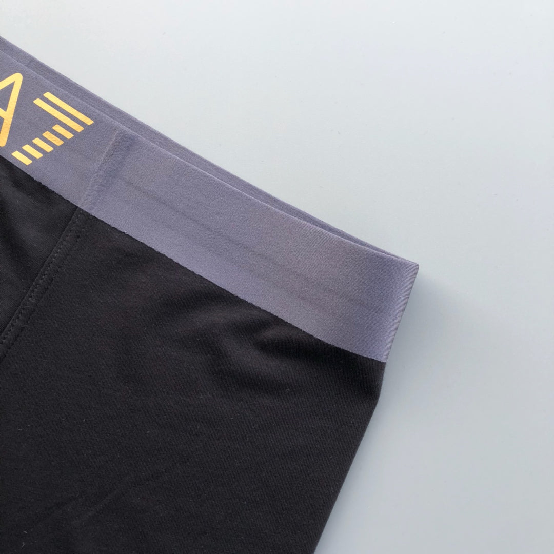 Emporio Armani Grey Boxed Letter Panels Boxer Briefs, image 7