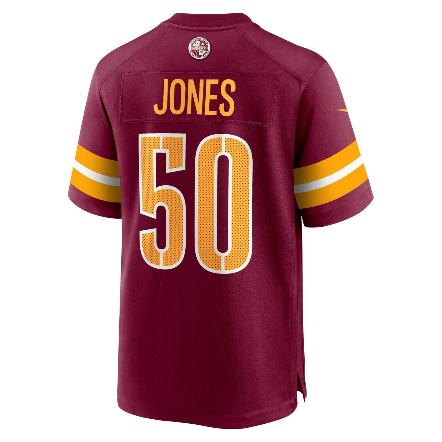 Andre Jones Jr. Washington Commanders Nike Team Game Jersey -  Burgundy