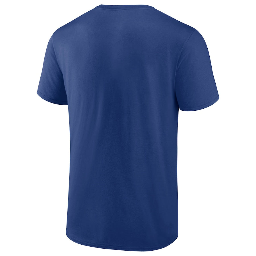 Men's Edmonton Oilers Royal 2025 Stanley Cup Playoffs Breakout T-Shirt