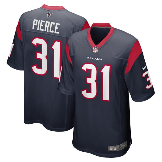 Dameon Pierce Houston Texans Nike Game   Jersey - Navy