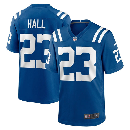 Darren Hall Indianapolis Colts Nike Team Game Jersey -  Royal