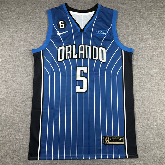 Men's Orlando Magic Paolo Banchero #5 2022/23 Royal Swingman Jerseys