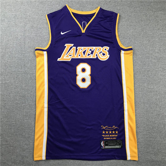 Men's Los Angeles Lakers Kobe Bryant Purple #8 Swingman Player Jerseys