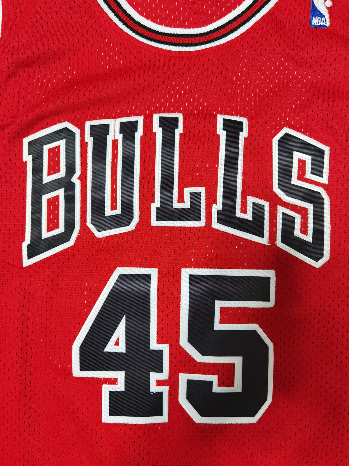 Michael Jordan #45 Chicago Bulls Mitchell & Ness Red 1994-95 Comeback Season Hardwood Classics Swingman Jersey