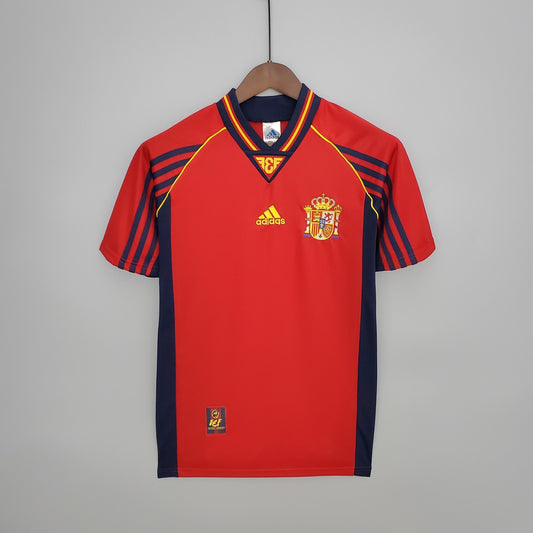 Spain 1998 Home Jersey