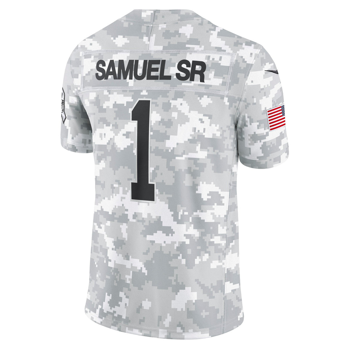 Deebo Samuel Sr San Francisco 49ers  2024 Salute to Service Limited Jersey - Arctic Camo