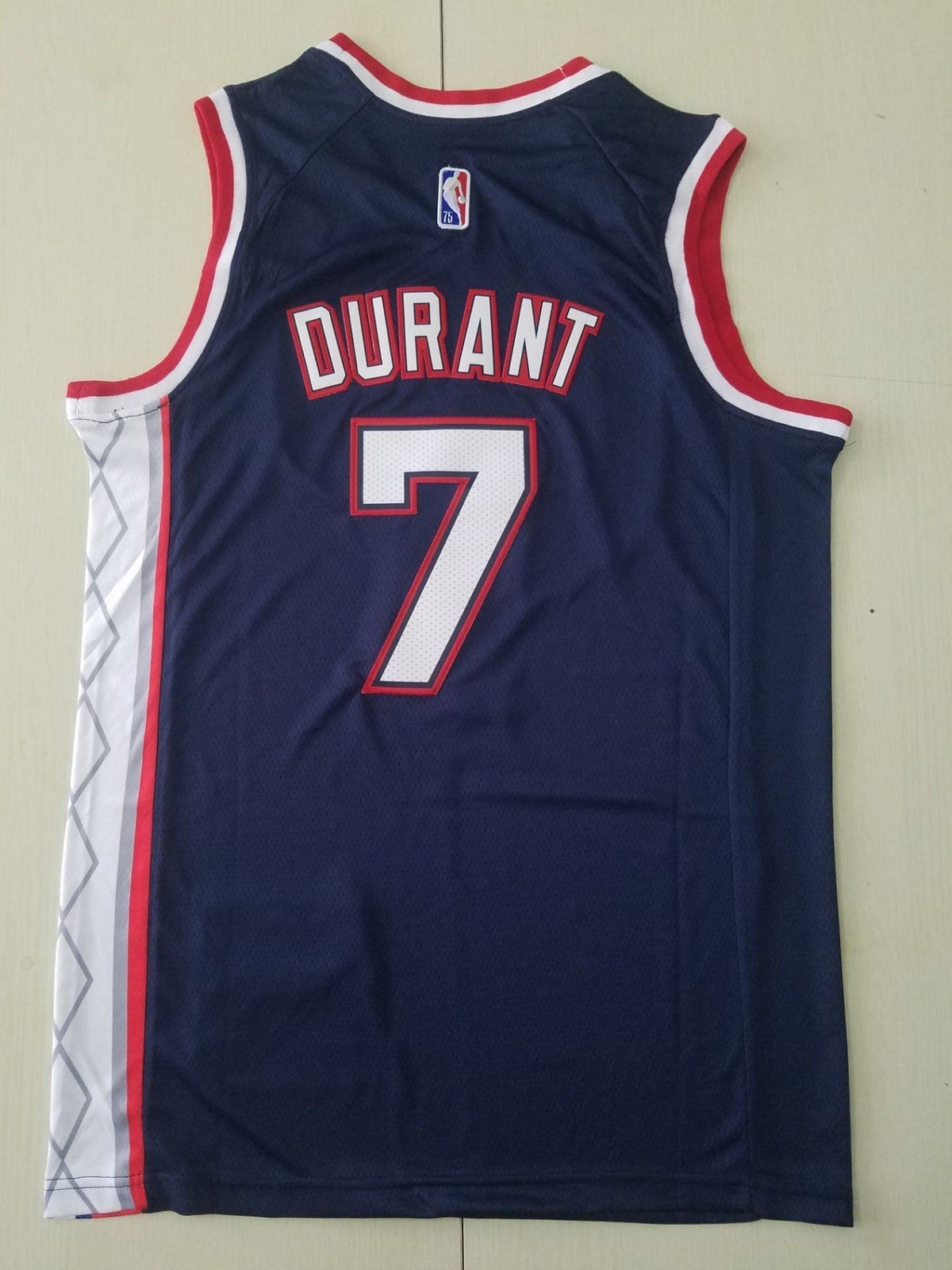 Men's Brooklyn Nets Kevin Durant Navy 2021/22 Swingman Jerseys - City Edition