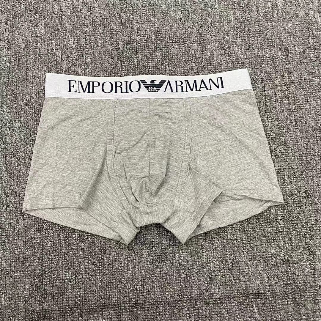 Armani Orange Lettered Waistband Boxer Briefs, Box of 3, gallery image 7