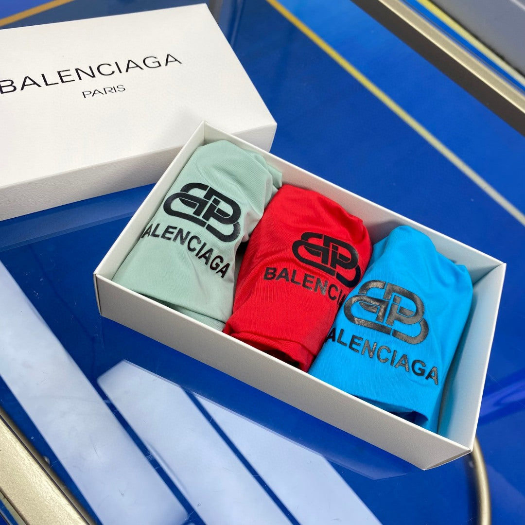 Balenciaga Mint Red Blue Small BB Motifs Boxer Briefs, image 18