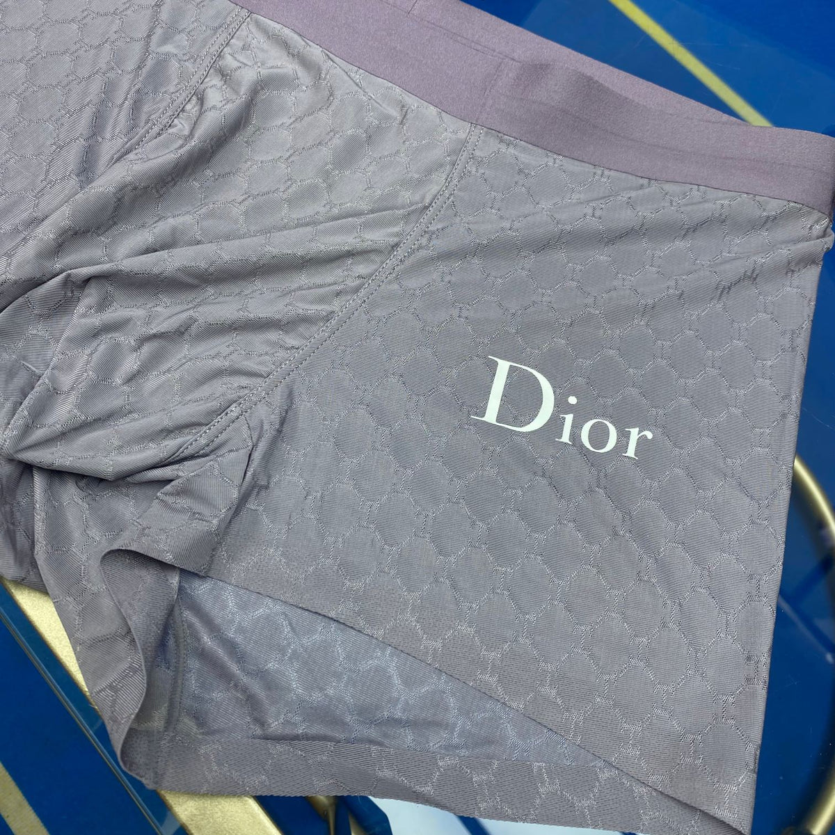Dior Boxed Grey Blue Green Wordmarks Boxer Briefs, image 7