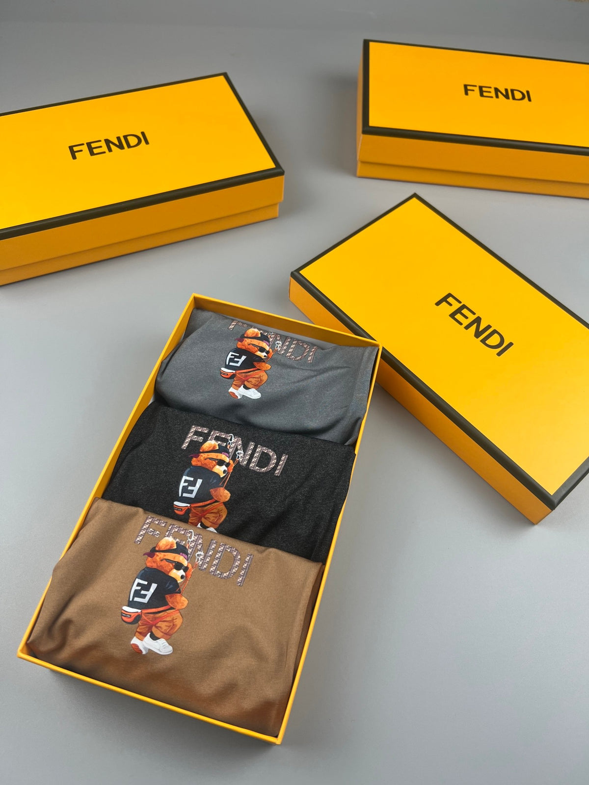 Fendi Grey Small Colourful Character Boxer Briefs, image 9