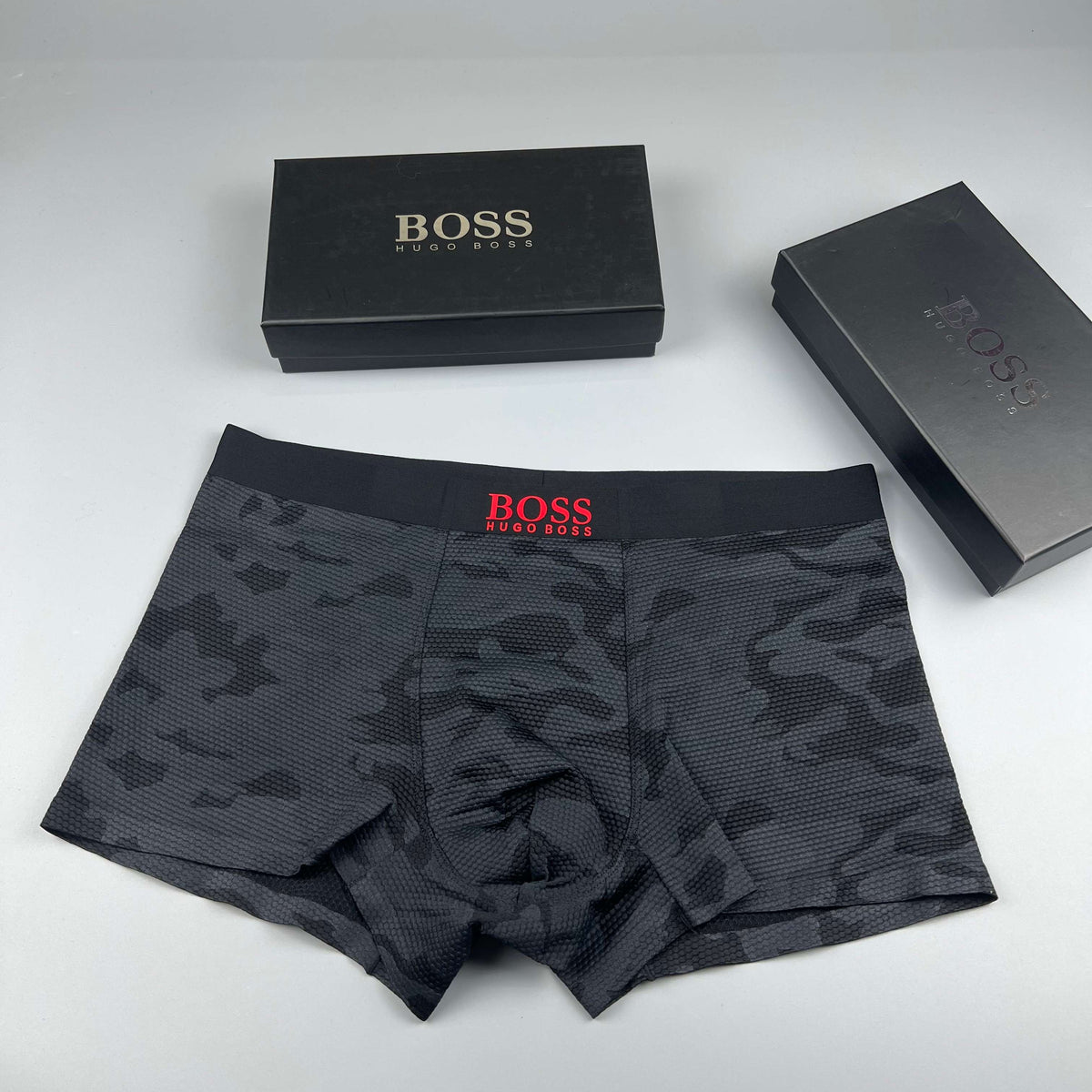 BOSS Dark Camouflage Boxer Briefs, gallery image 1