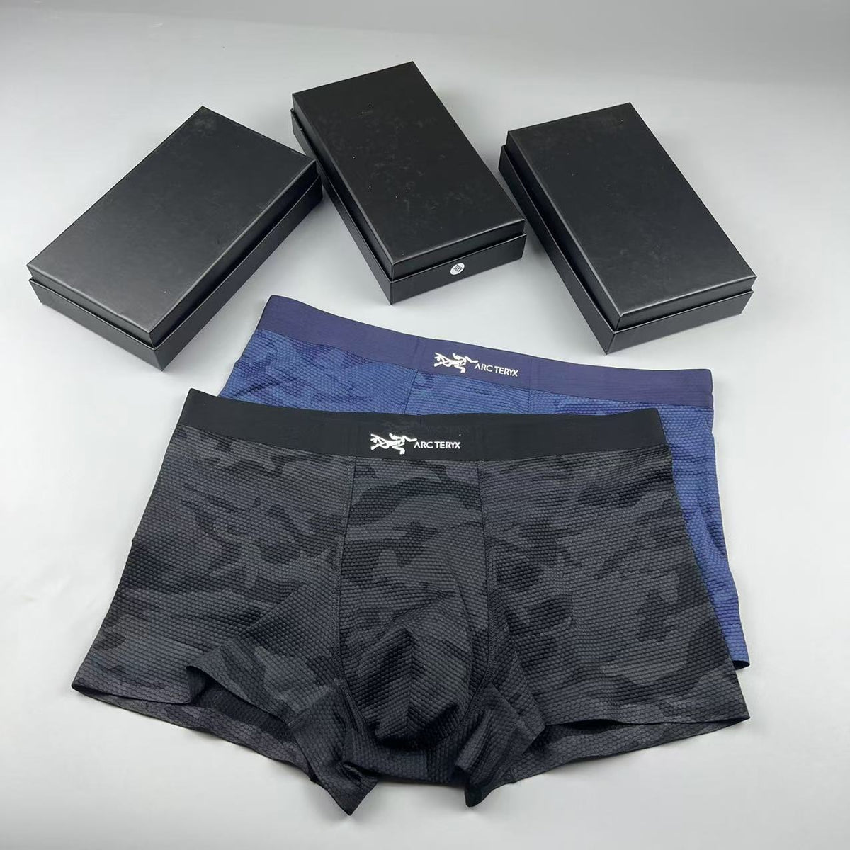 Arc'teryx Grey Dark Camouflage Boxer Briefs, image 5