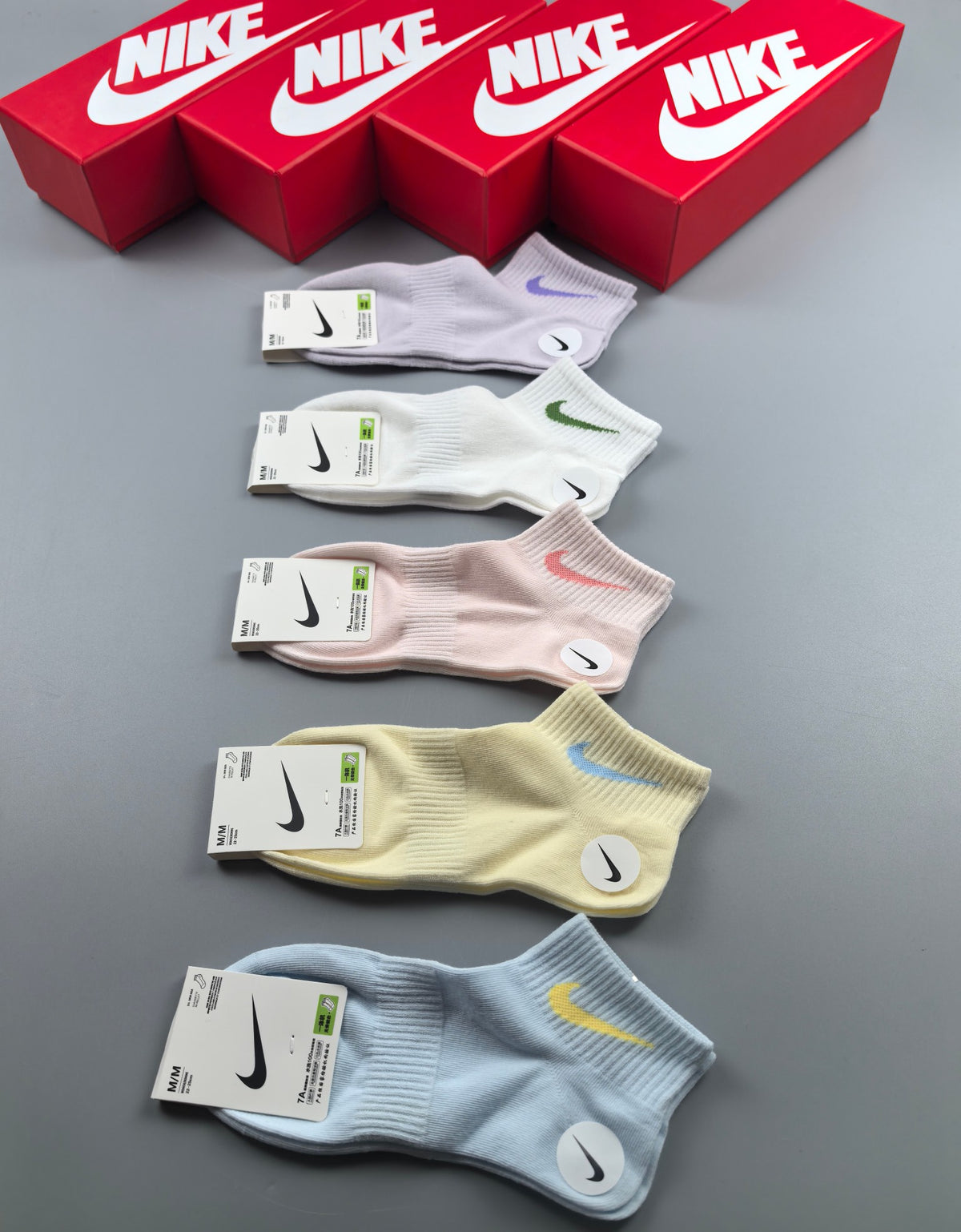 Nike Soft-Tone Small Swoosh Socks, gallery image 1