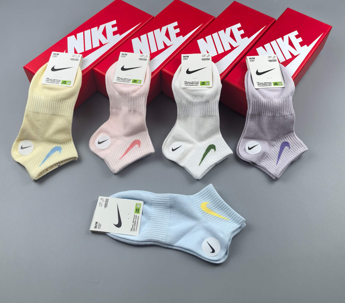 Nike Soft-Tone Small Swoosh Socks, gallery image 3