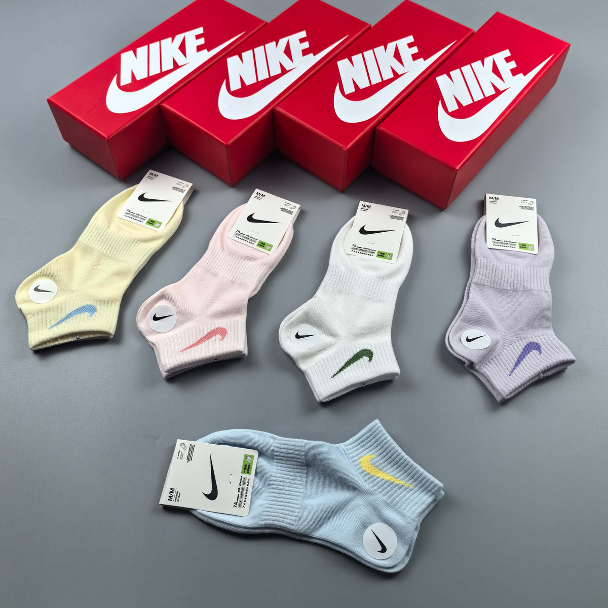 Nike Soft-Tone Small Swoosh Socks, gallery image 2