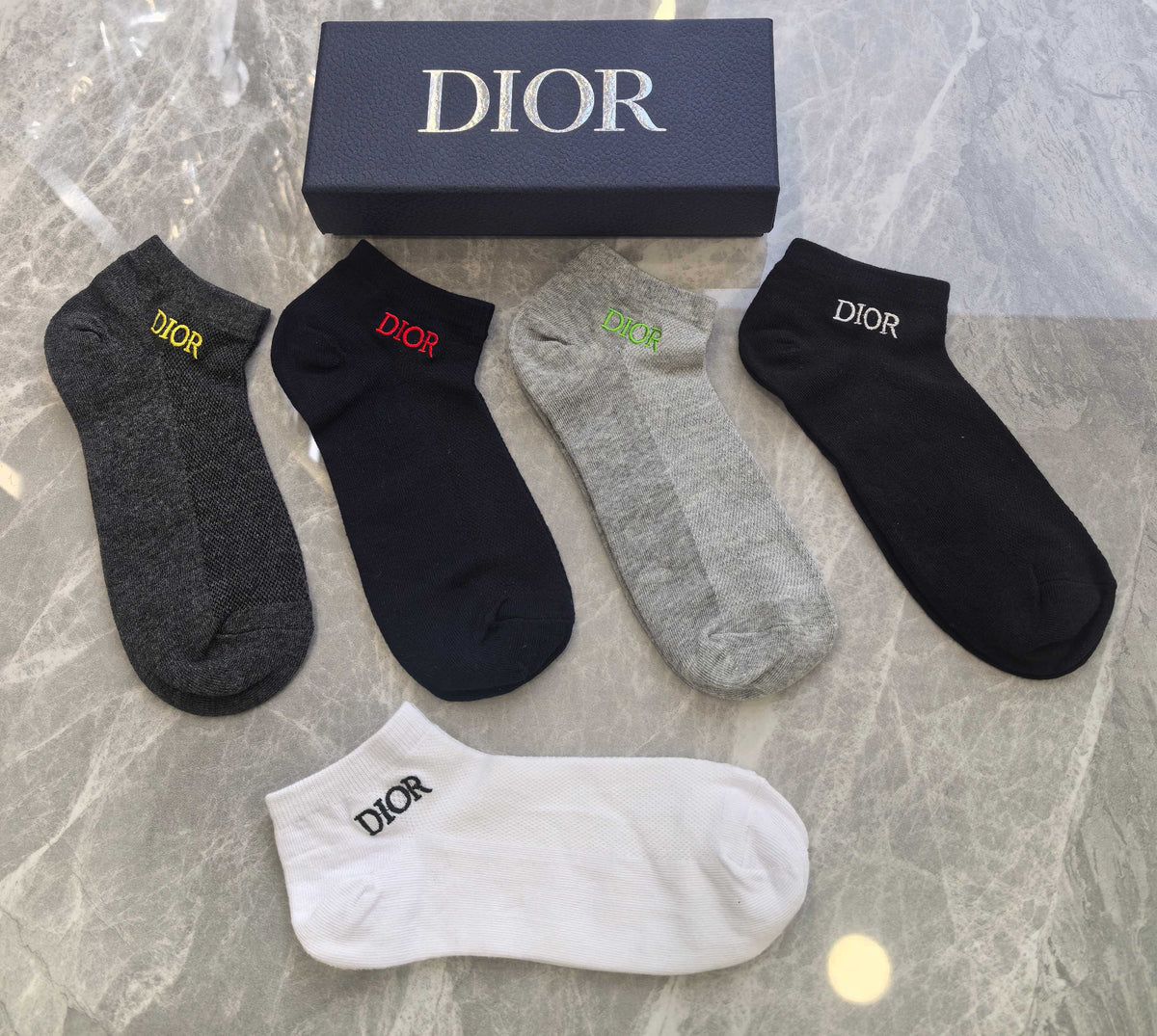 Dior Boxed Dark Small Coloured Letters Boxer Briefs, image 5