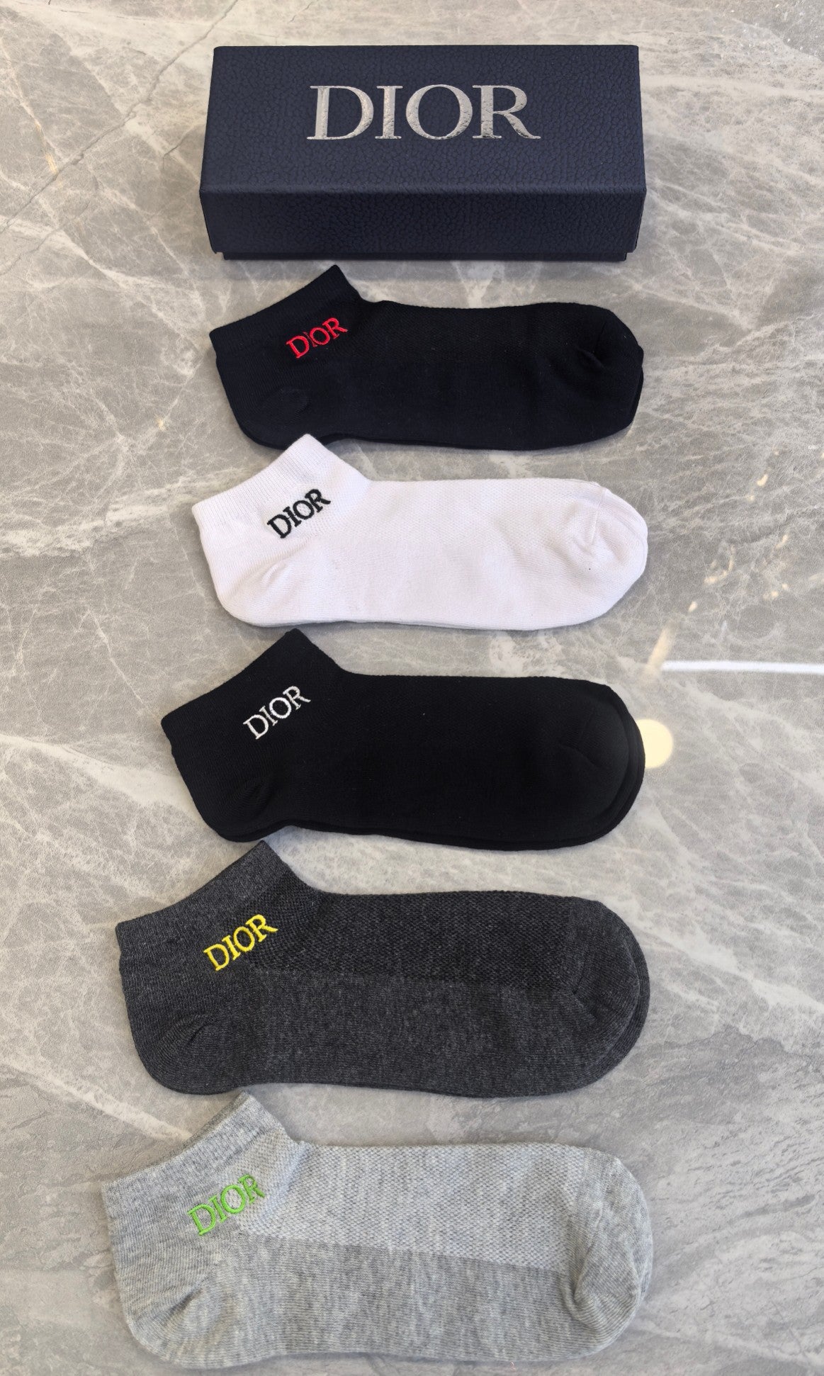 Dior Boxed Dark Small Coloured Letters Boxer Briefs, image 8