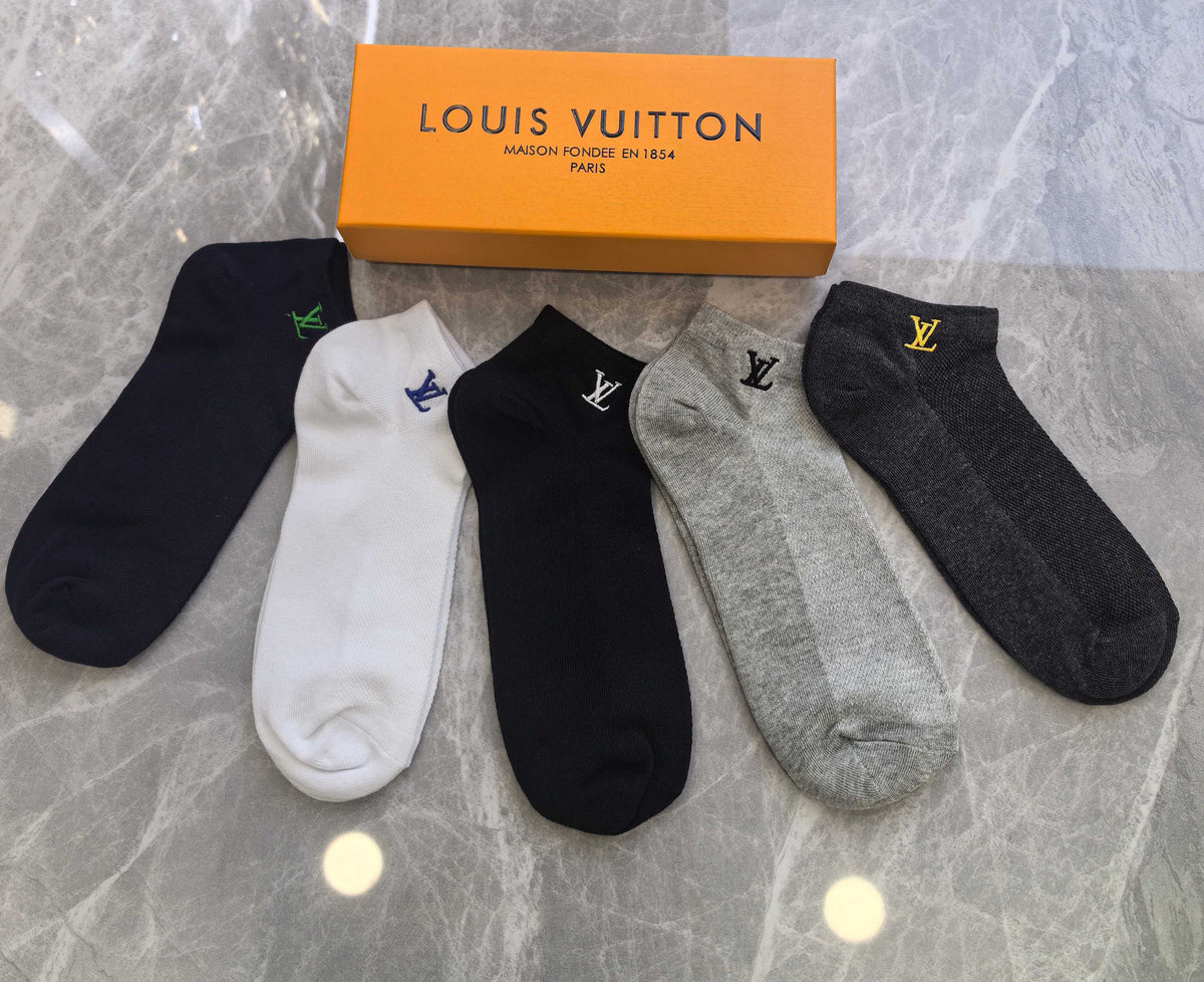 Louis Vuitton Boxed Dark Cream Large Monograms Boxer Briefs, image 3