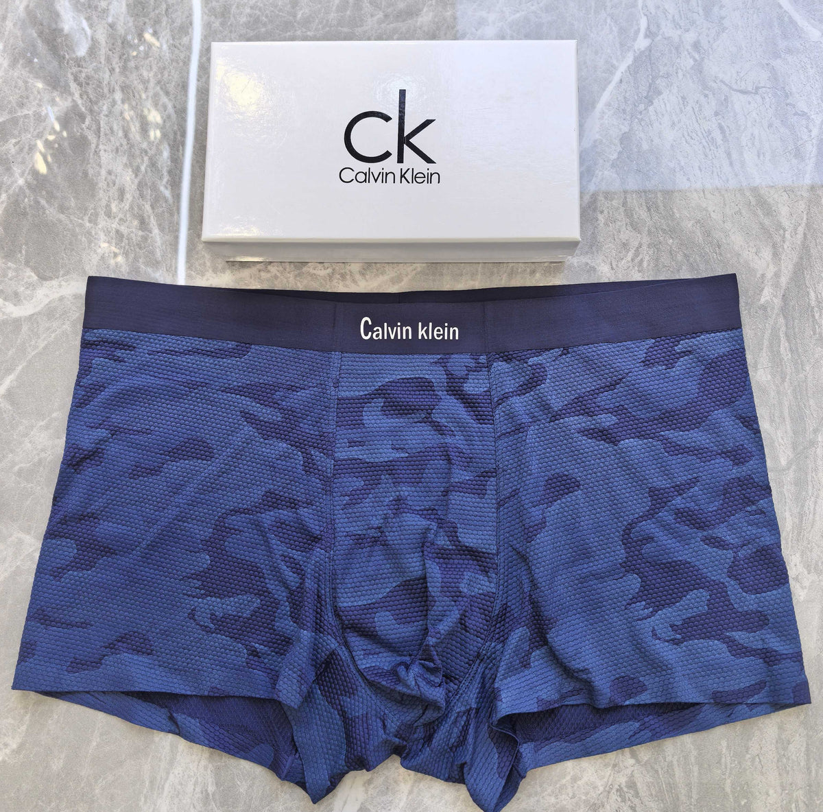Calvin Klein Black Tonal Camouflage Boxer Briefs, image 5