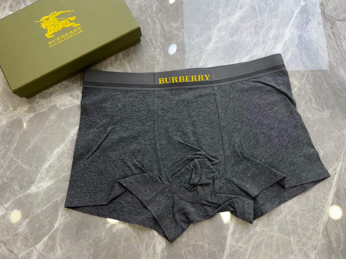 Burberry Boxed Dark Neon Letter Waist Boxer Briefs, image 6