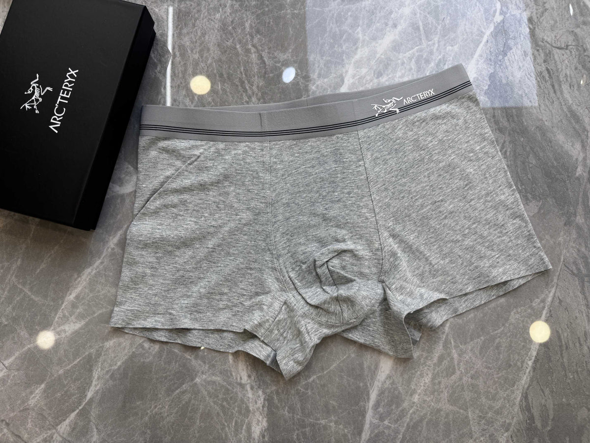 Arc'teryx Boxed Grey Blue Pattern Boxer Briefs, image 4