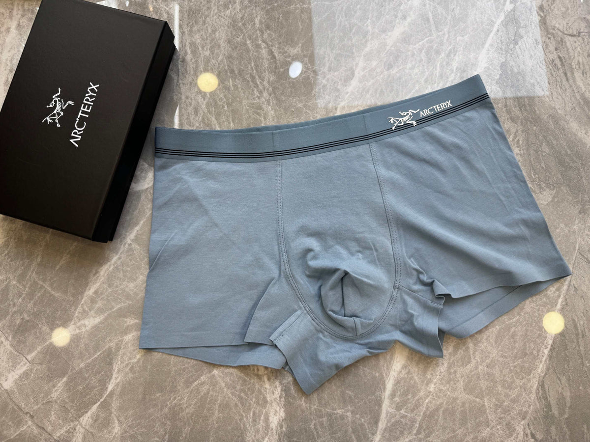 Arc'teryx Boxed Grey Blue Pattern Boxer Briefs, image 5