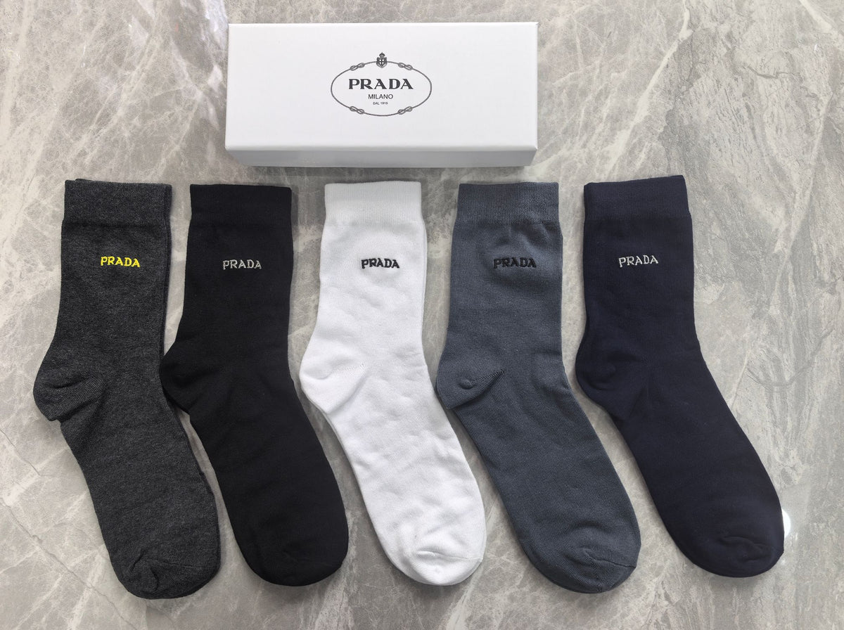 Prada Boxed Neutral Coloured Lettering Boxer Briefs, image 5