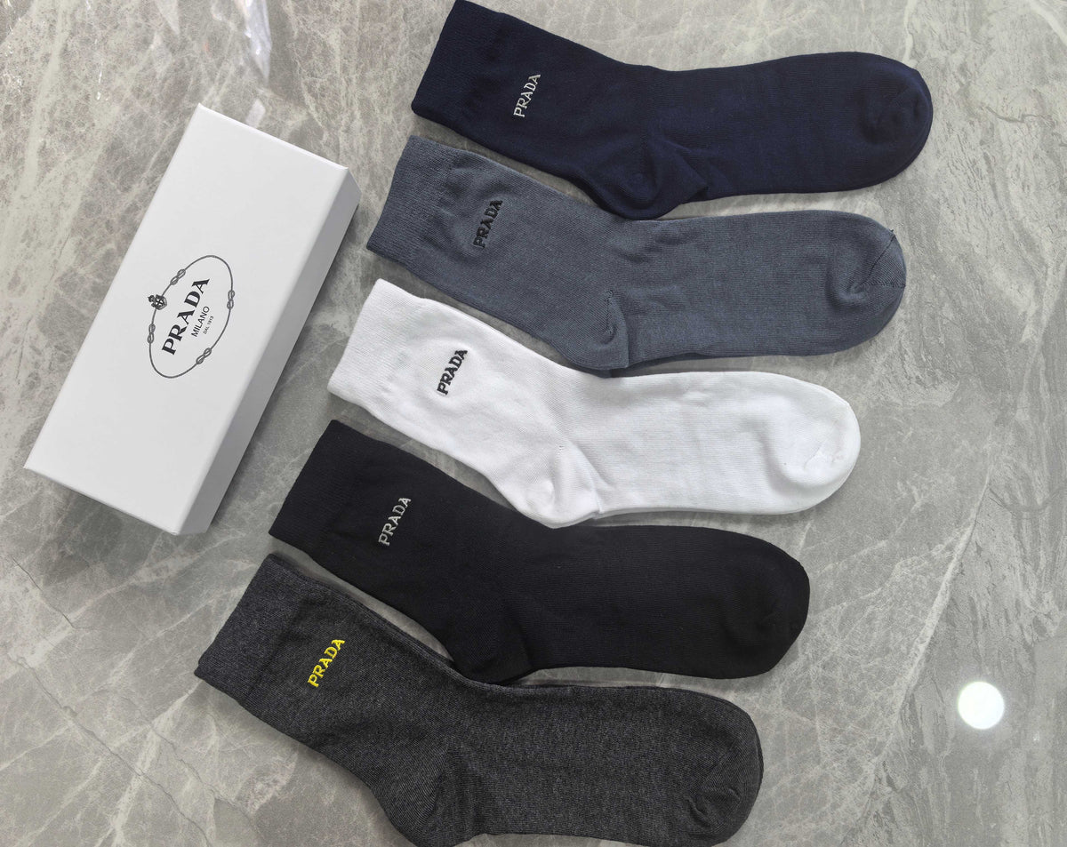 Prada Boxed Neutral Coloured Lettering Boxer Briefs, image 4